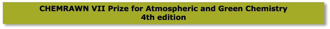 chemrawn vii prize for atmospheric and green chemistry 4th edition