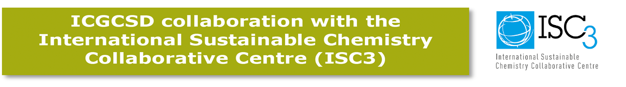 icgcsd collaboration with the international sustainable chemistry